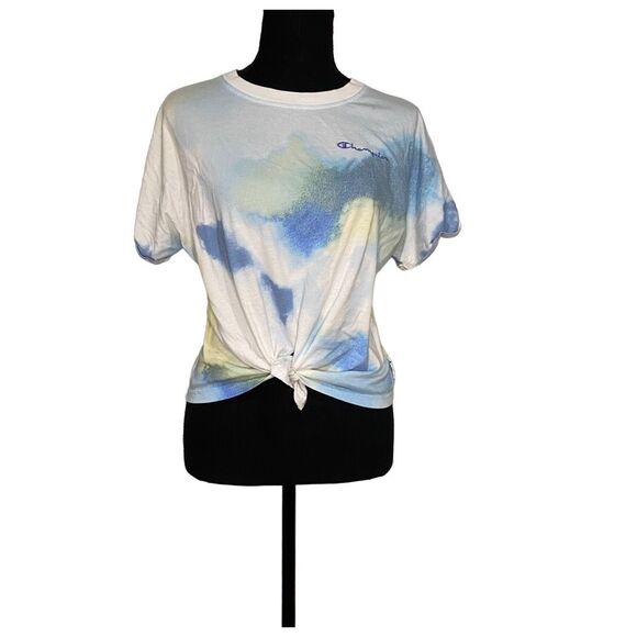 Champion Tops - Champion Cropped Tie Dye T Shirt
